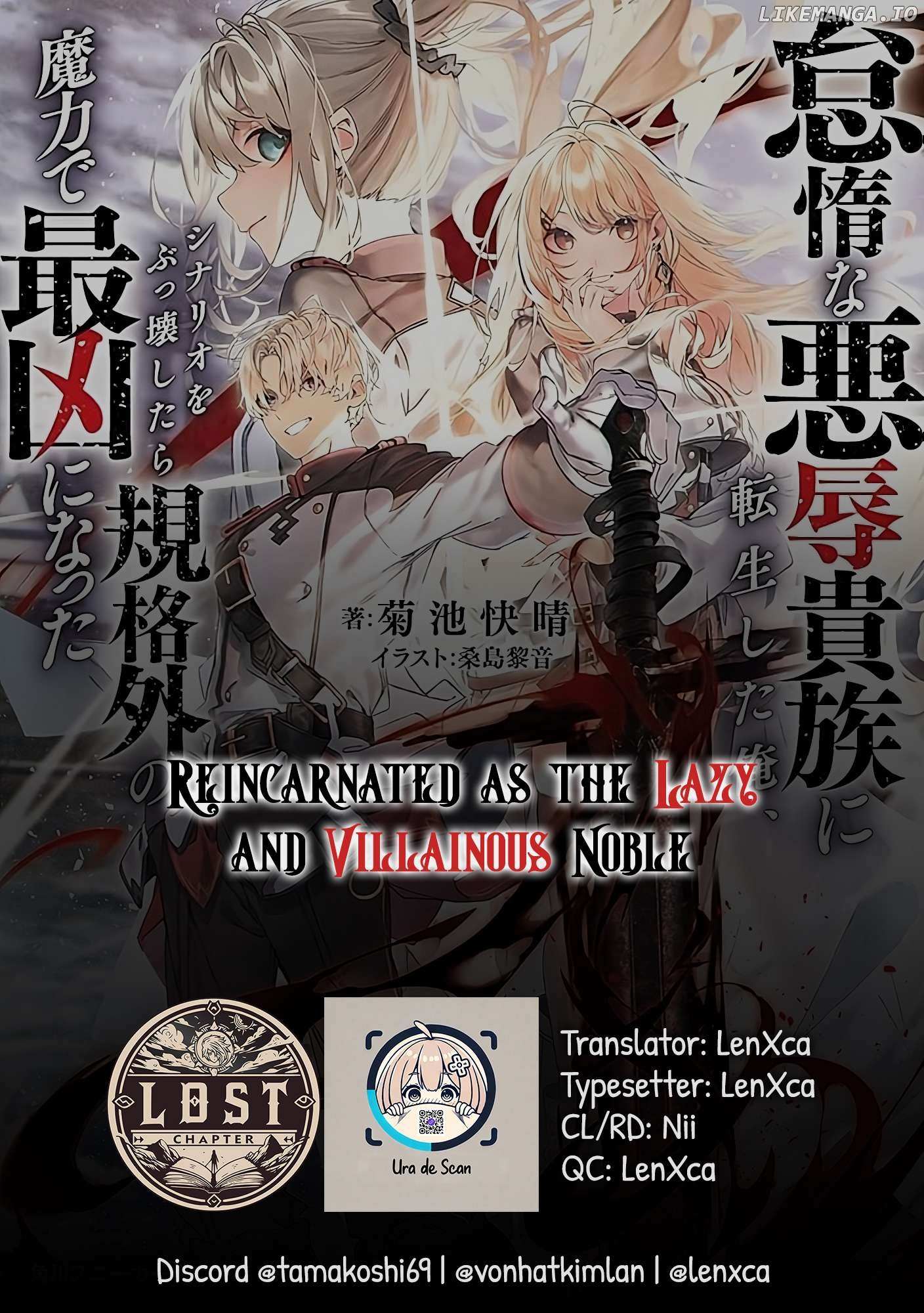 Read Reincarnated as the Lazy and Villainous Noble, I Broke the Scenario and Became the Most Formidable with Extraordinary Magic EN Manga Online