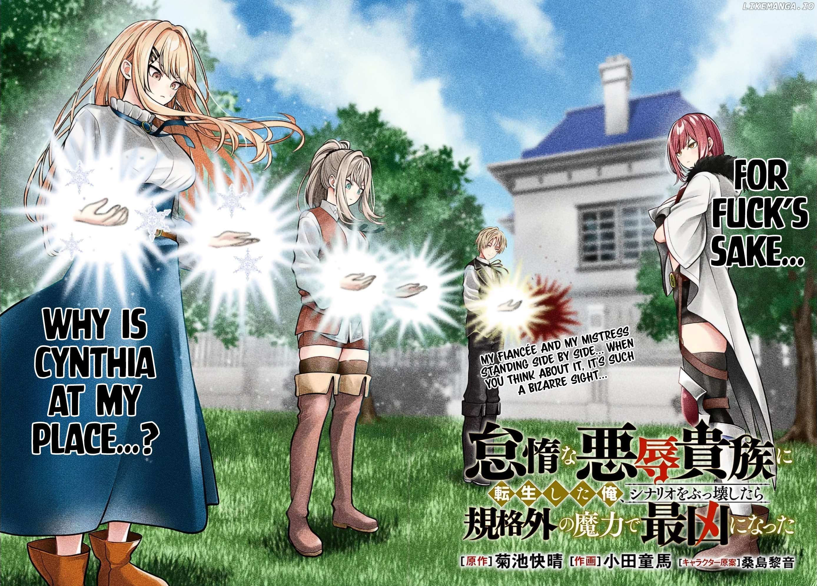 Read Reincarnated as the Lazy and Villainous Noble, I Broke the Scenario and Became the Most Formidable with Extraordinary Magic EN Manga Online