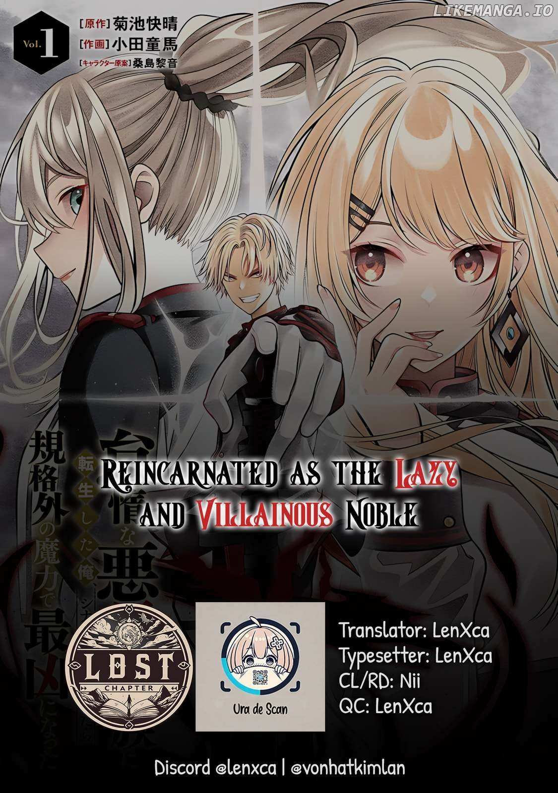 Read Reincarnated as the Lazy and Villainous Noble, I Broke the Scenario and Became the Most Formidable with Extraordinary Magic EN Manga Online