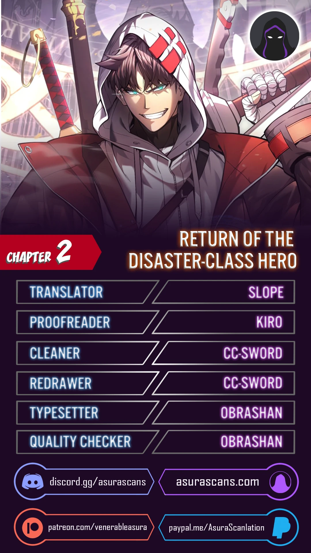 Read Return of the Disaster-Class Hero EN Manga Online