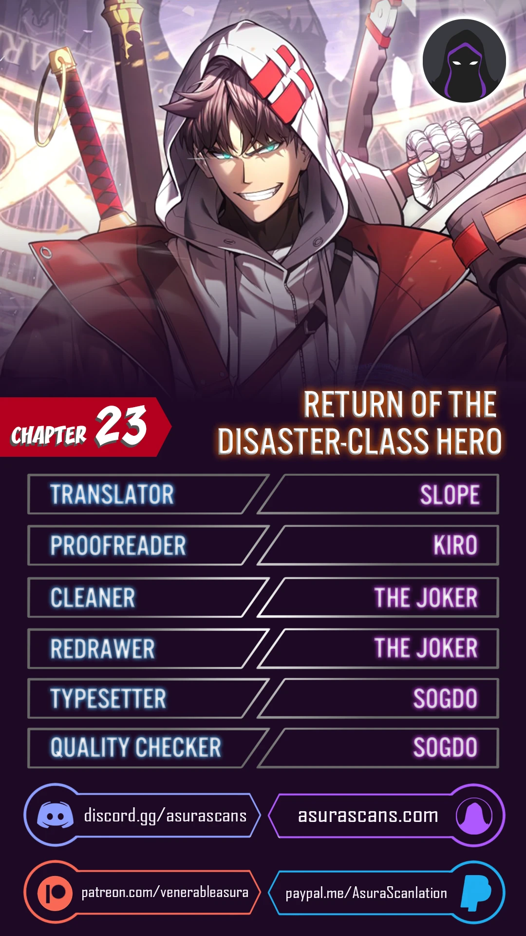 Read Return of the Disaster-Class Hero EN Manga Online