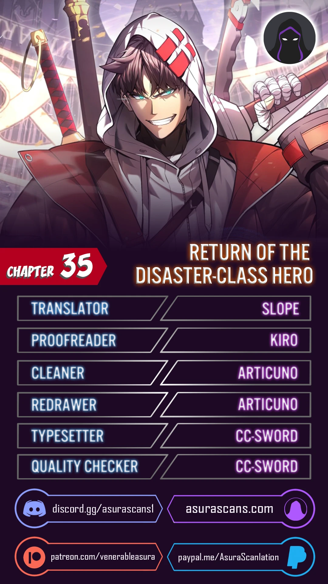 Read Return of the Disaster-Class Hero EN Manga Online