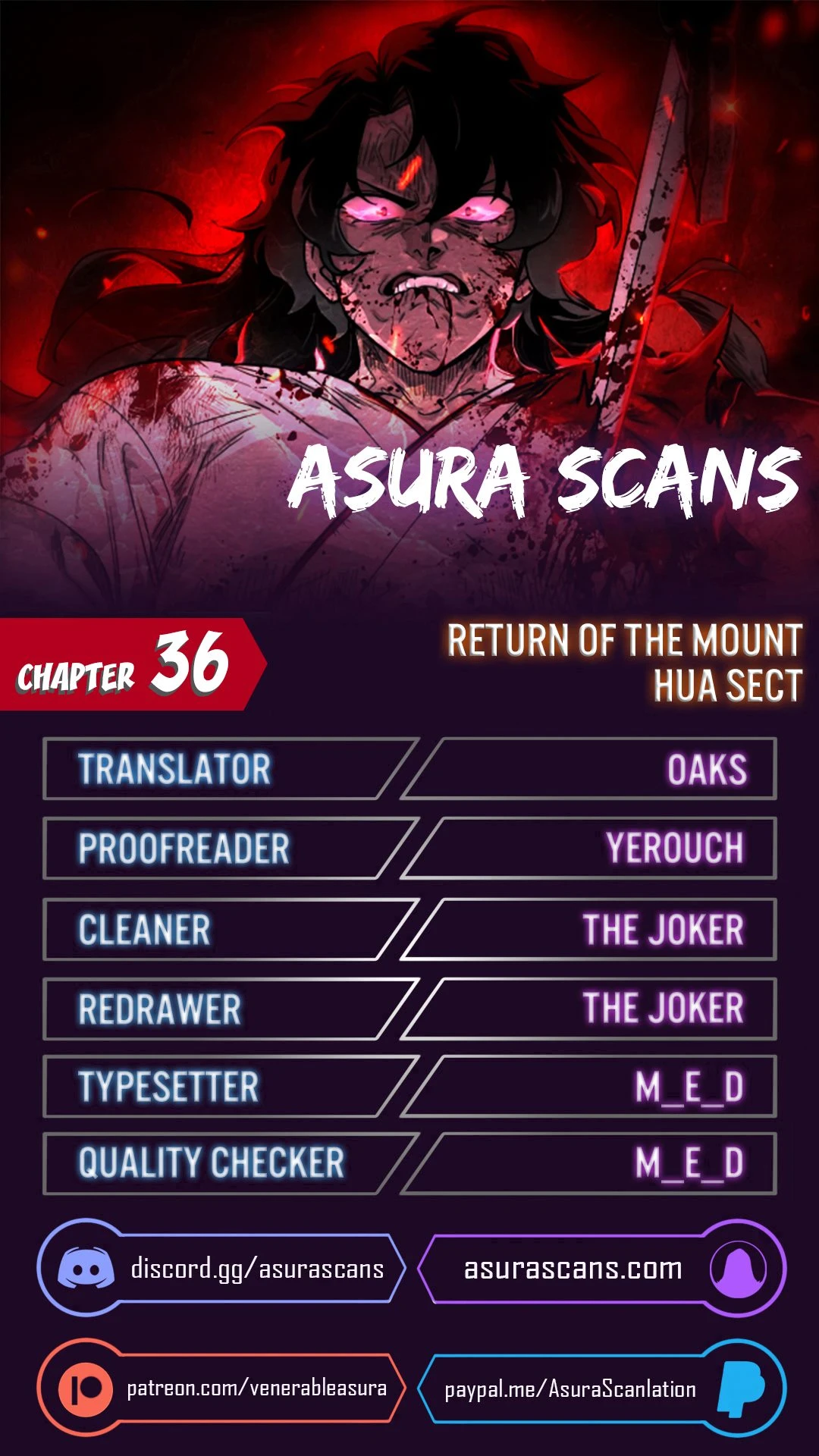 Read Return of the Mount Hua Sect EN Manga Online