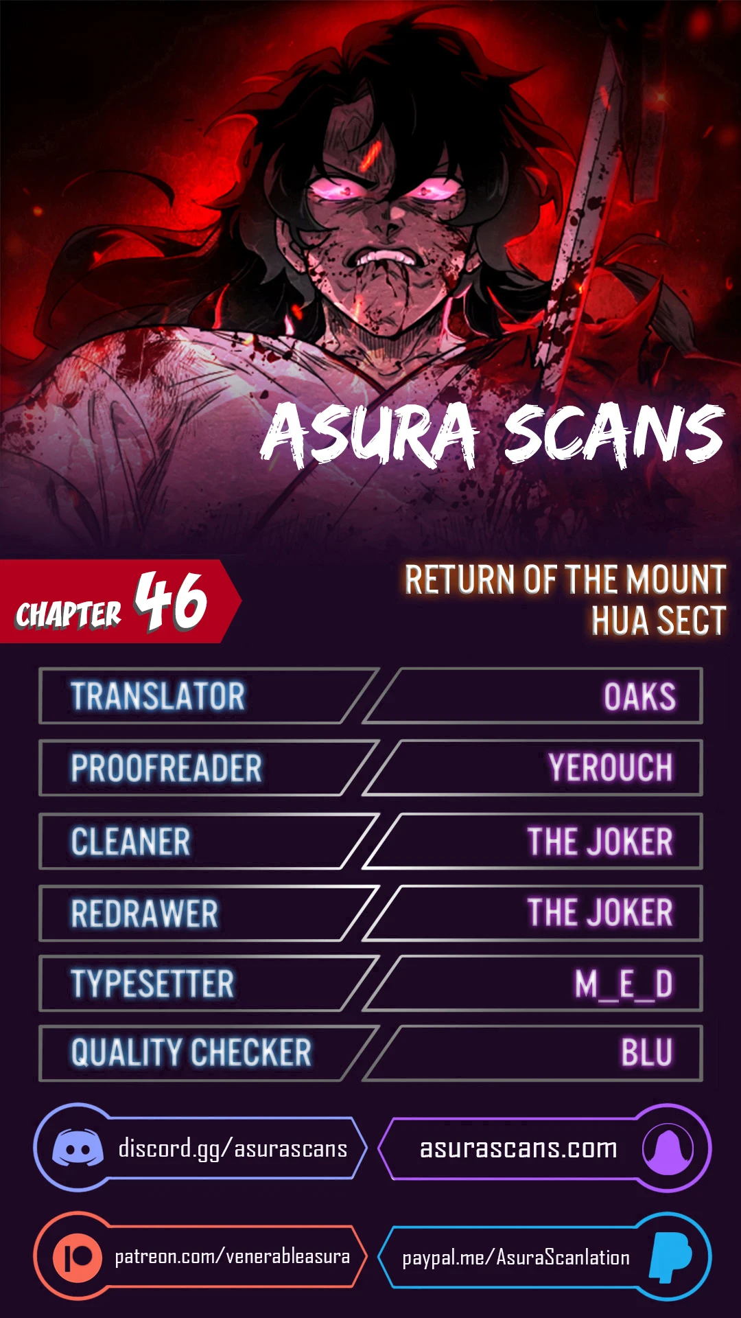 Read Return of the Mount Hua Sect EN Manga Online