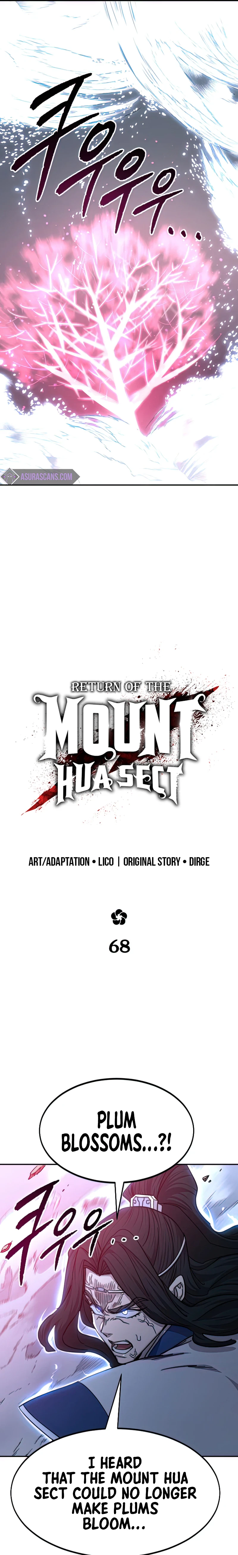 Read Return of the Mount Hua Sect EN Manga Online