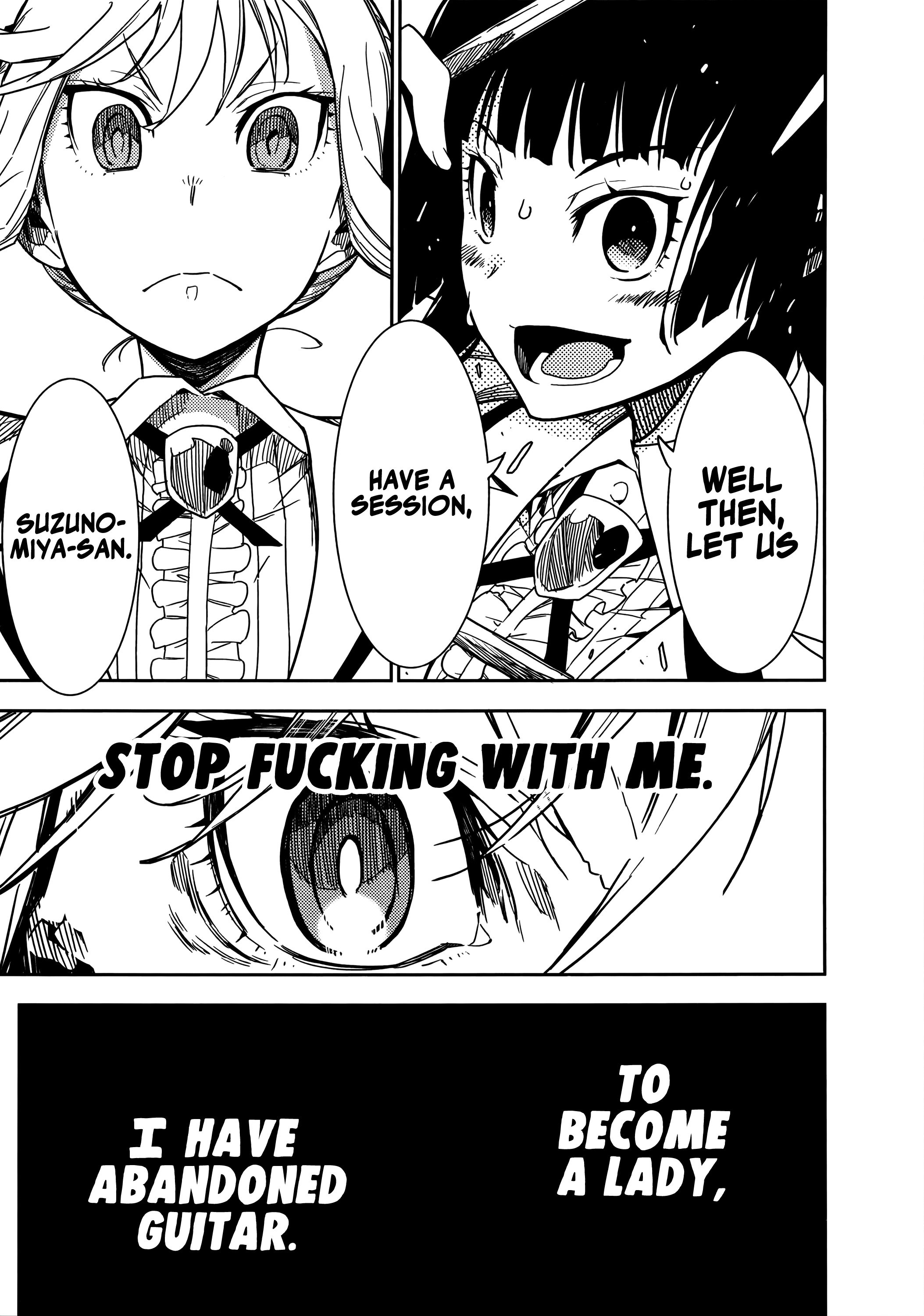 Read Rock is a Lady's Modesty EN Manga Online