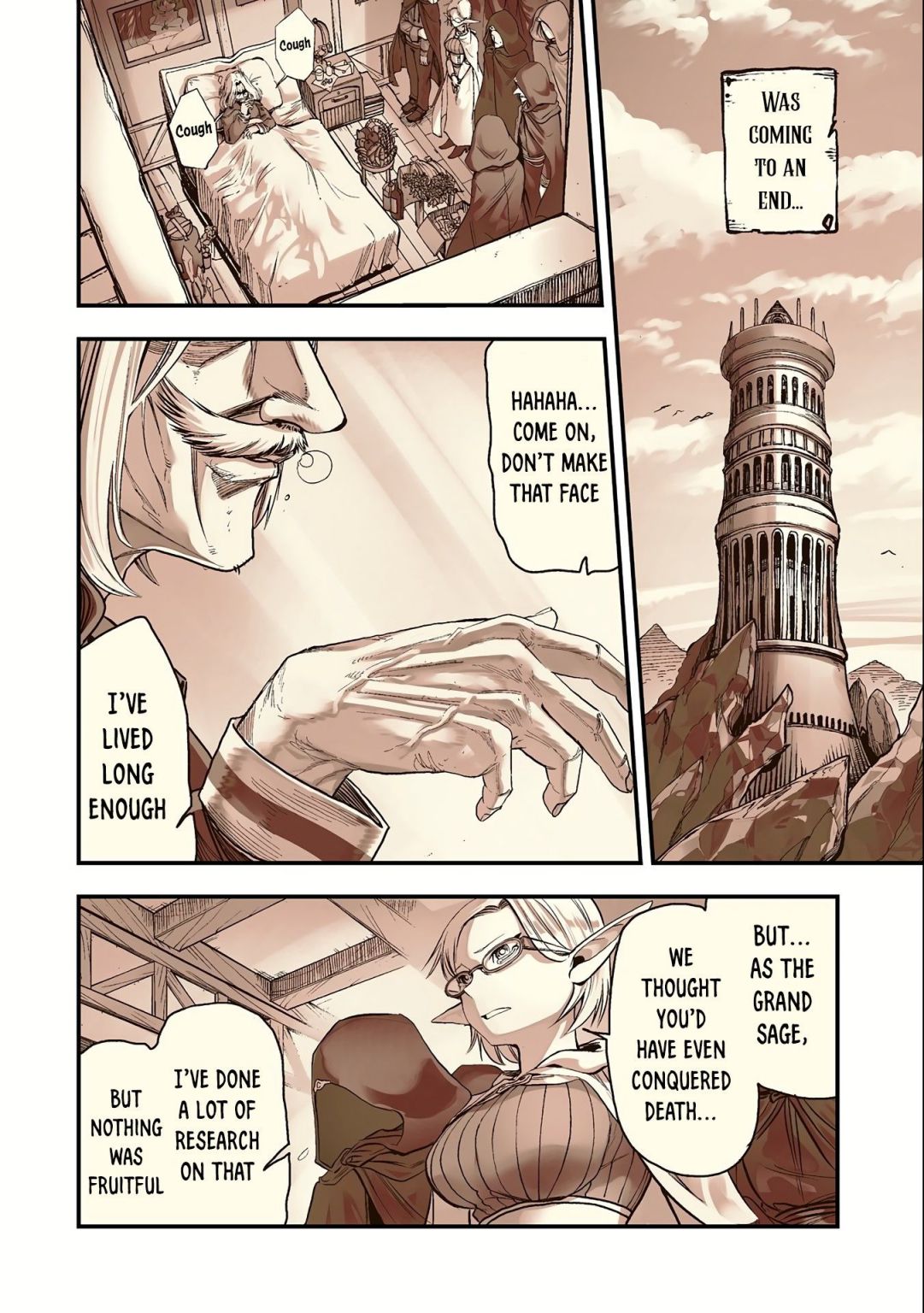Read Since My Previous Life was a Wise Man, I can Afford to Live EN Manga Online