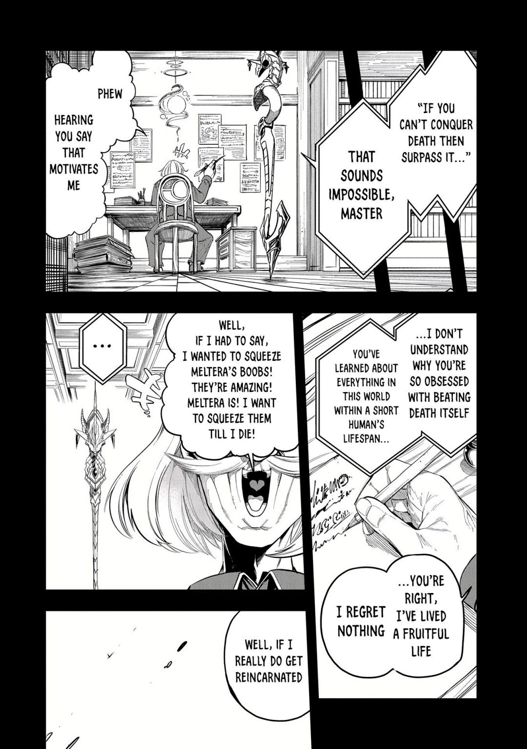Read Since My Previous Life was a Wise Man, I can Afford to Live EN Manga Online