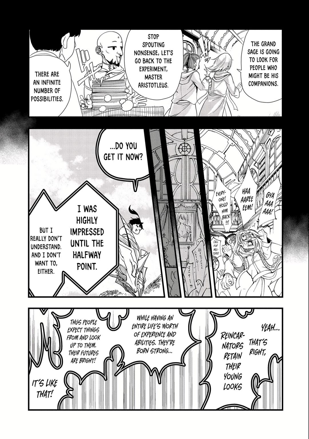 Read Since My Previous Life was a Wise Man, I can Afford to Live EN Manga Online