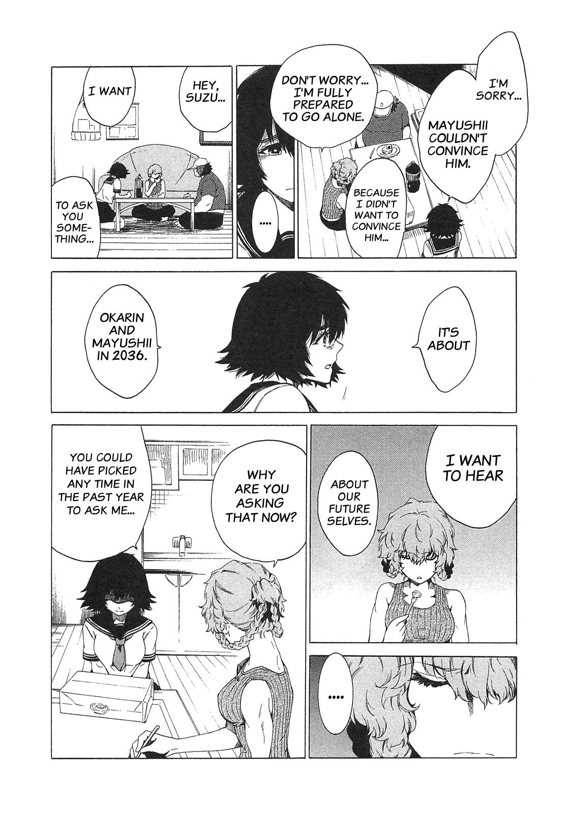 Read Steins;Gate - Arc Light of the Point at Infinity EN Manga Online