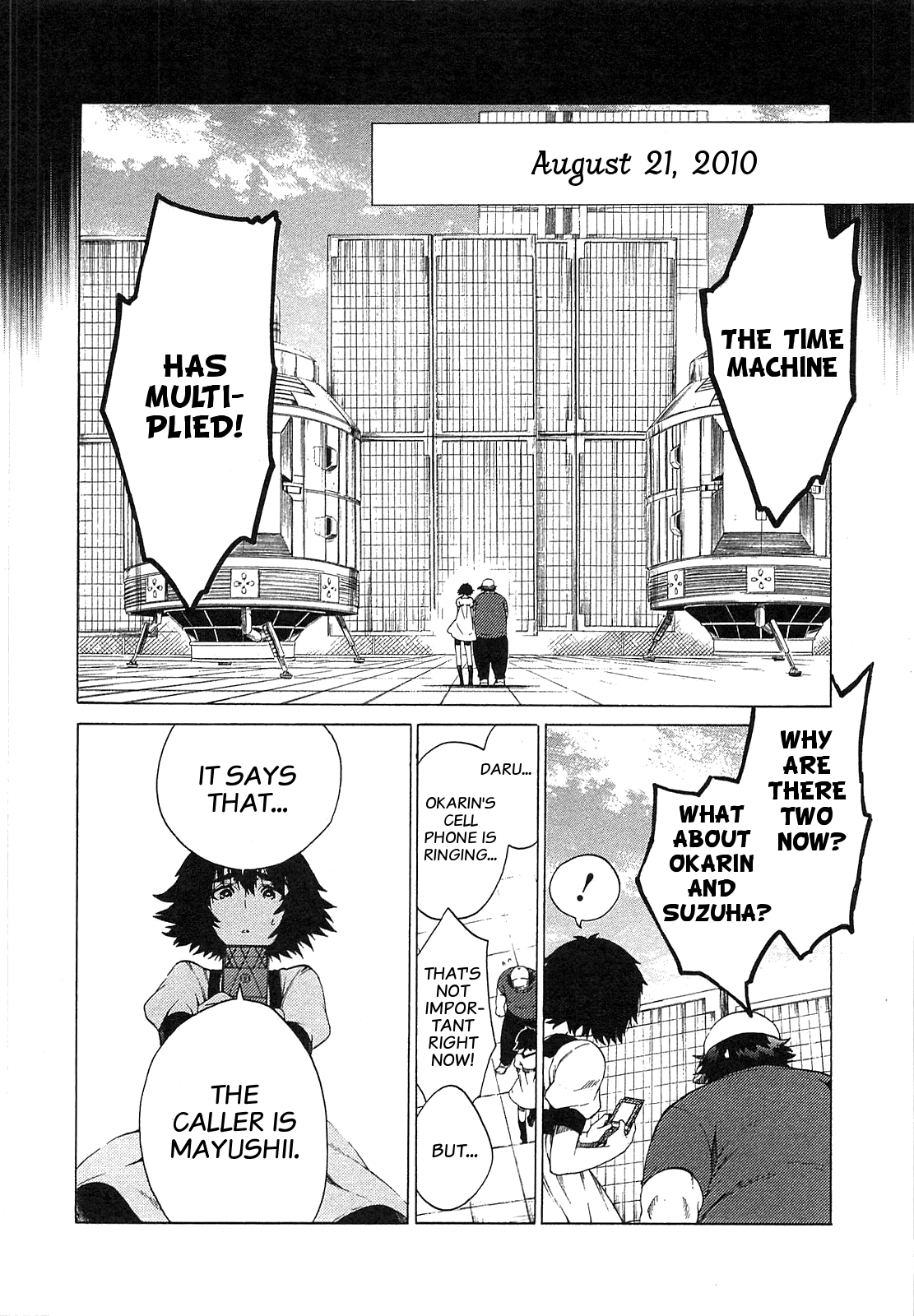 Read Steins;Gate - Arc Light of the Point at Infinity EN Manga Online