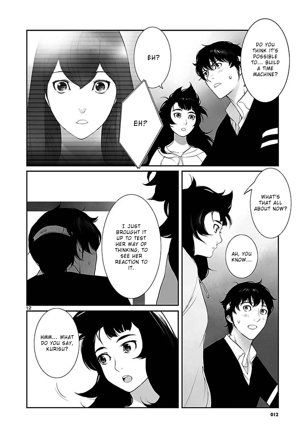 Read Steins;Gate - Pandora of Eternal Return EN Manga Online