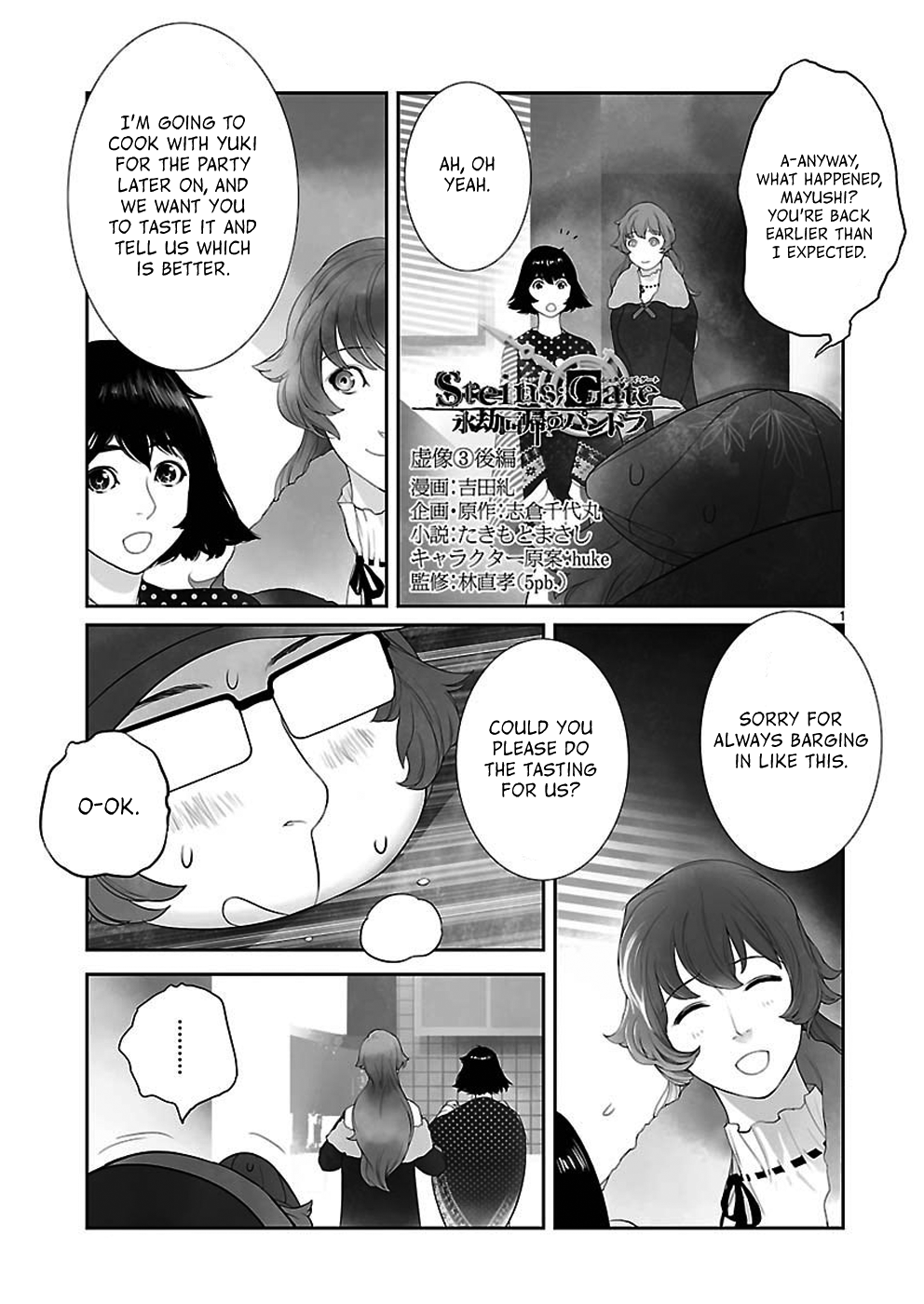 Read Steins;Gate - Pandora of Eternal Return EN Manga Online