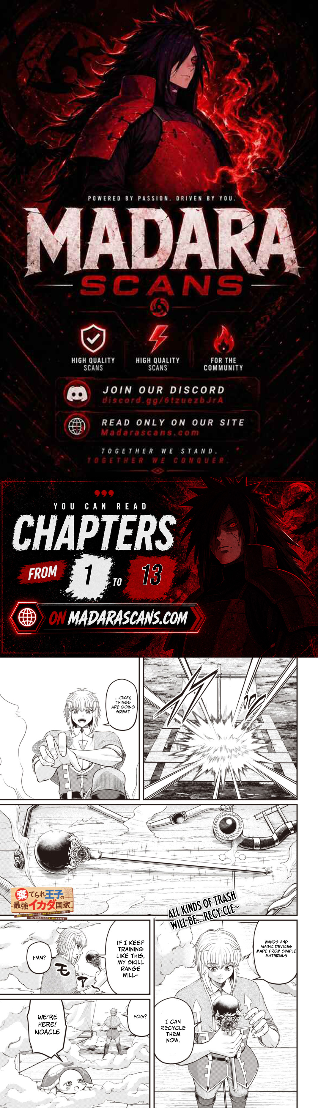 Read Suterare Ouji no Saikyou Ikada Kokka EN Manga Online
