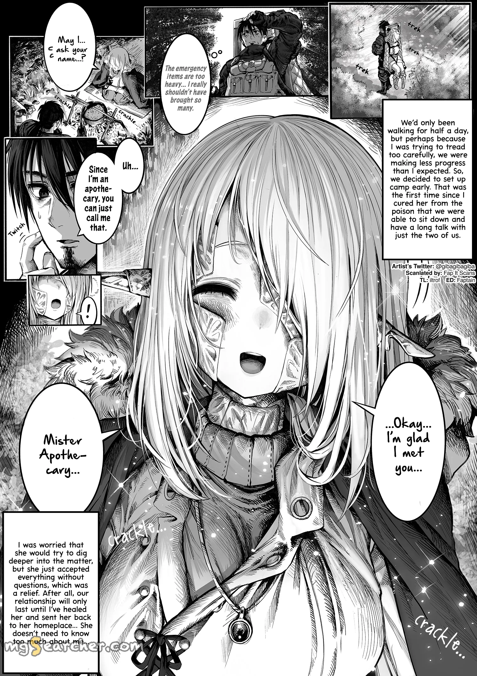 Read The Apothecary Is Gonna Make This Ragged Elf Happy EN Manga Online