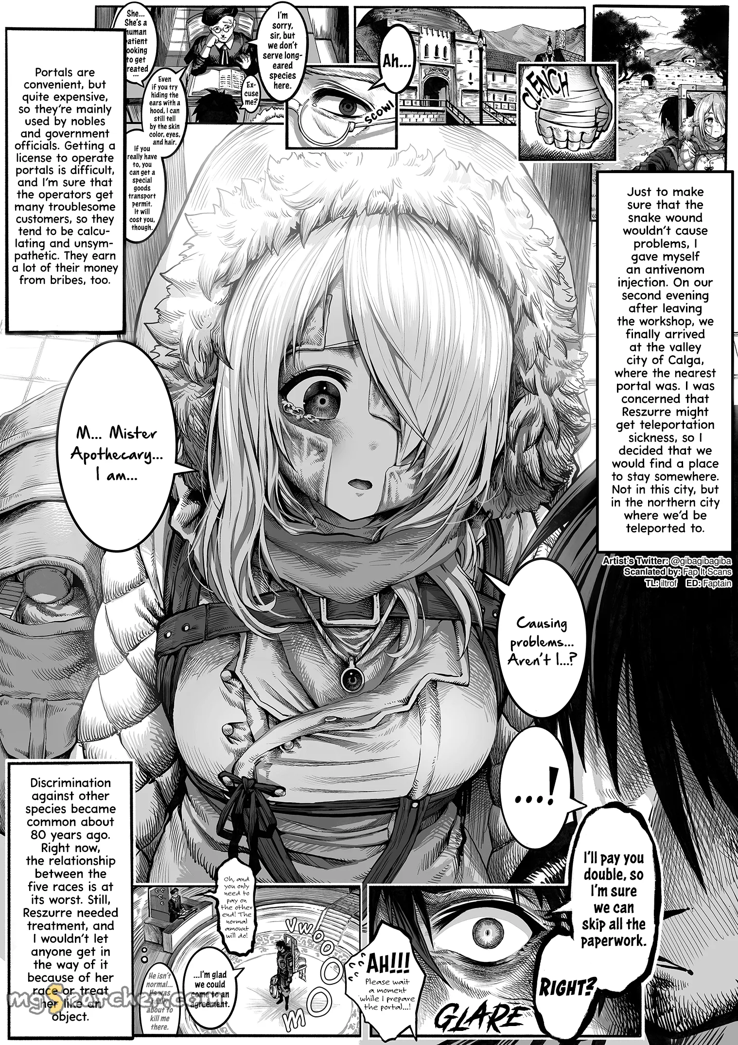 Read The Apothecary Is Gonna Make This Ragged Elf Happy EN Manga Online