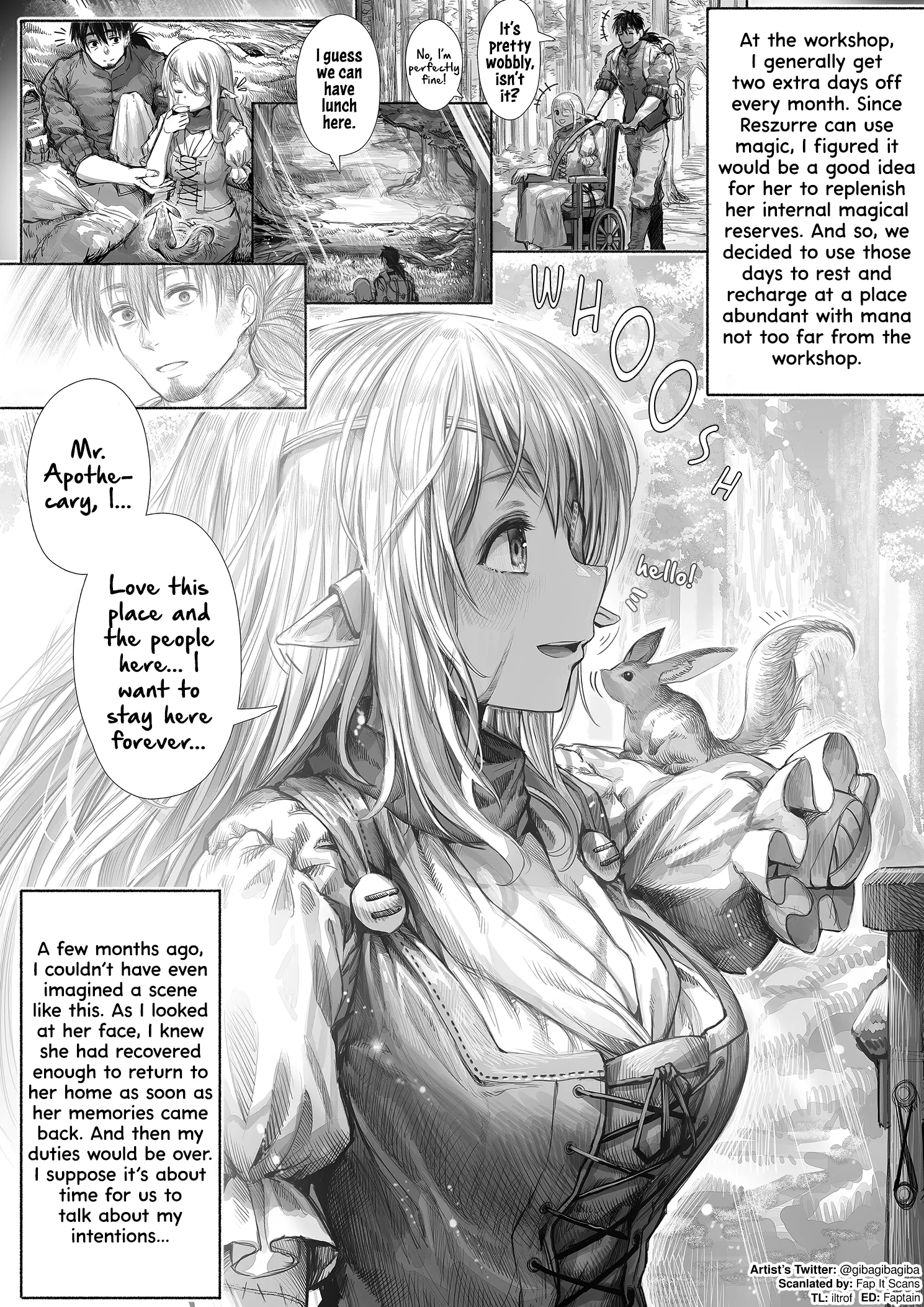 Read The Apothecary Is Gonna Make This Ragged Elf Happy EN Manga Online