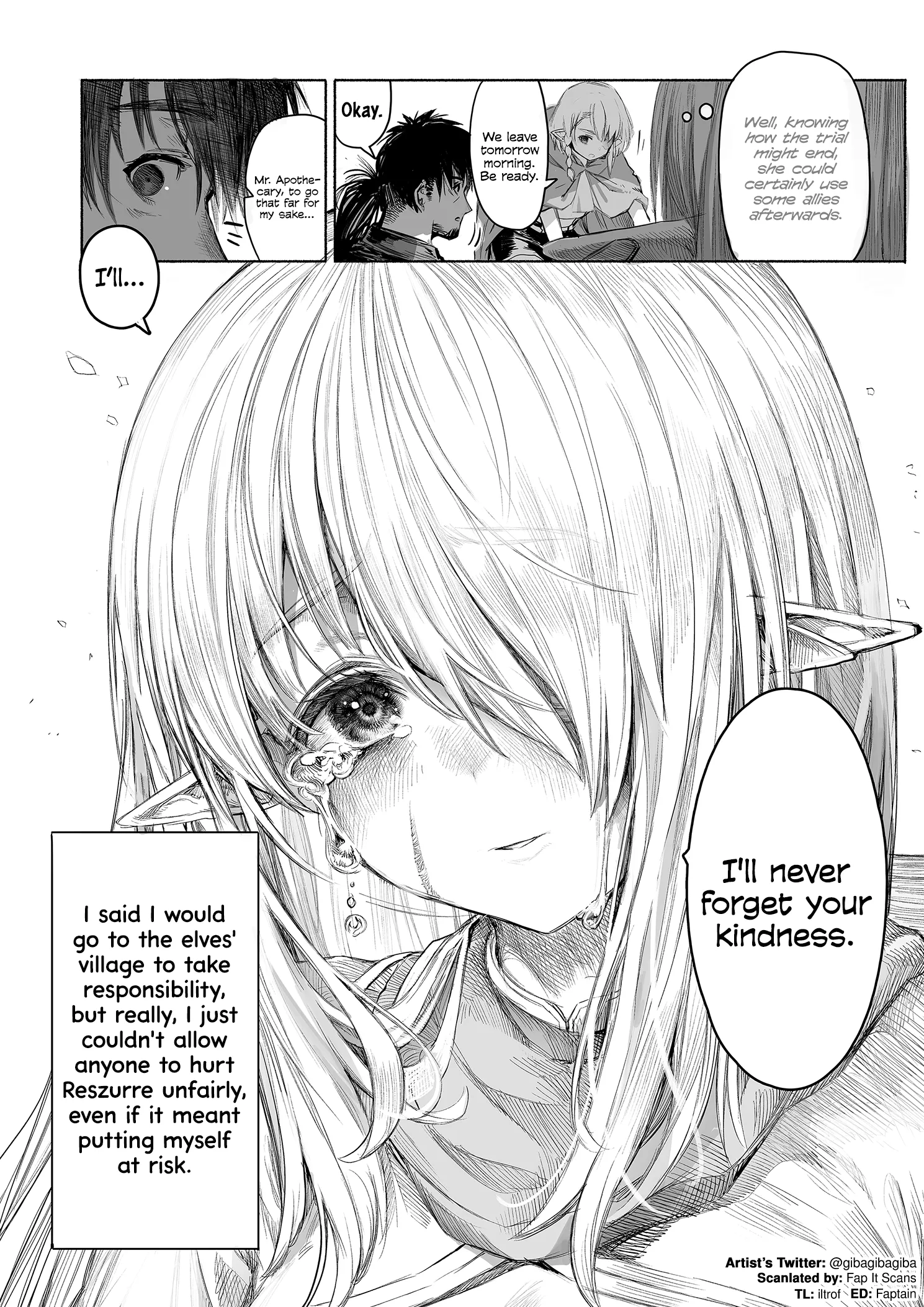 Read The Apothecary Is Gonna Make This Ragged Elf Happy EN Manga Online