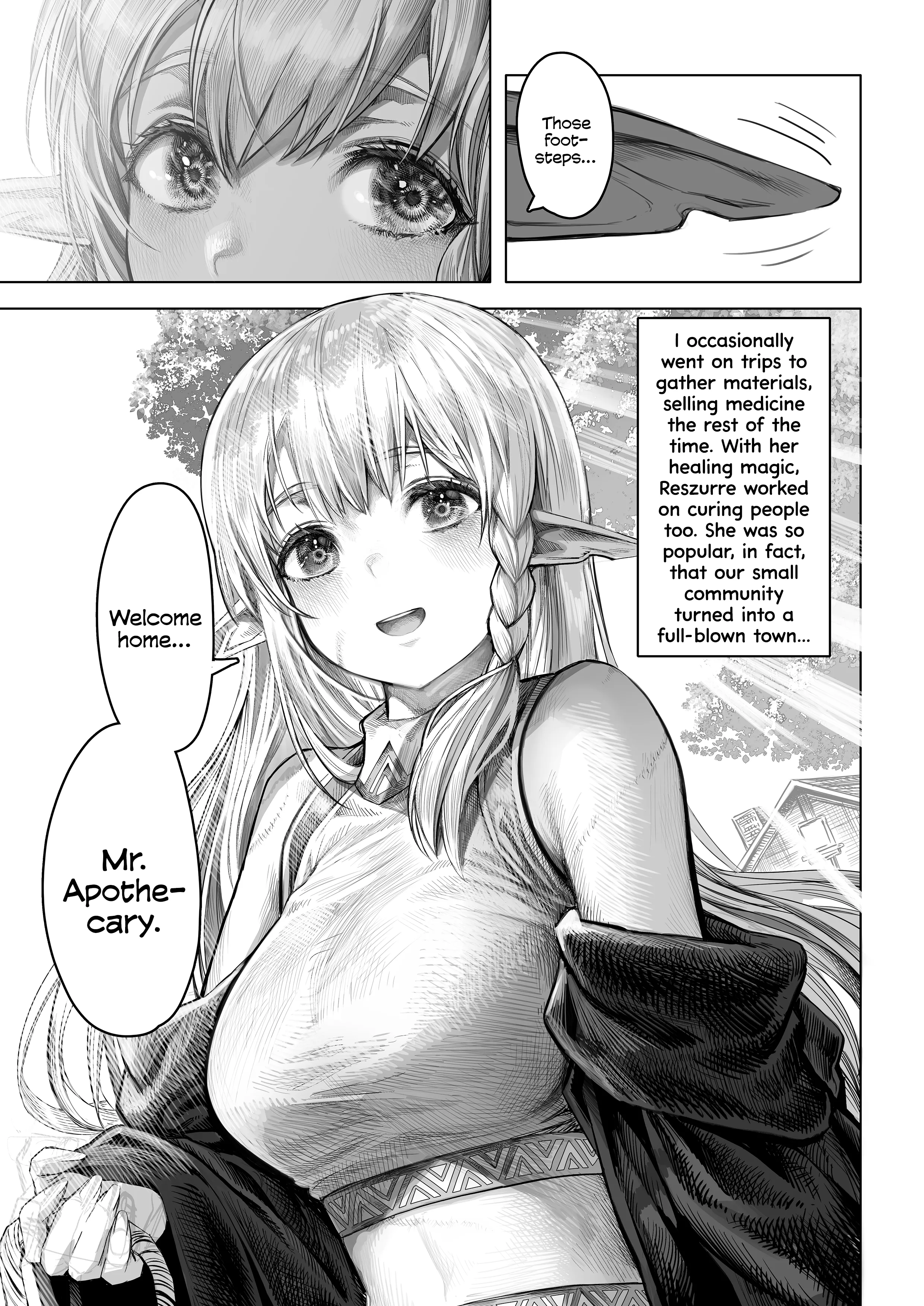 Read The Apothecary Is Gonna Make This Ragged Elf Happy EN Manga Online