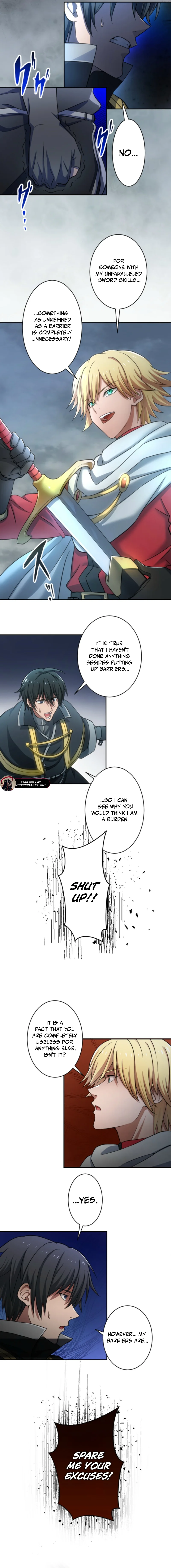 Read The Exiled Strongest Barrier Mage Wants a Peaceful Journey with His Wife EN Manga Online