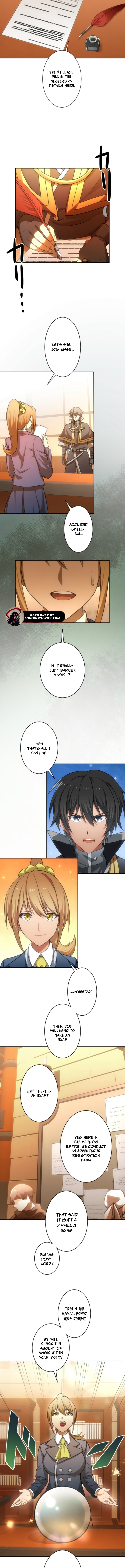 Read The Exiled Strongest Barrier Mage Wants a Peaceful Journey with His Wife EN Manga Online