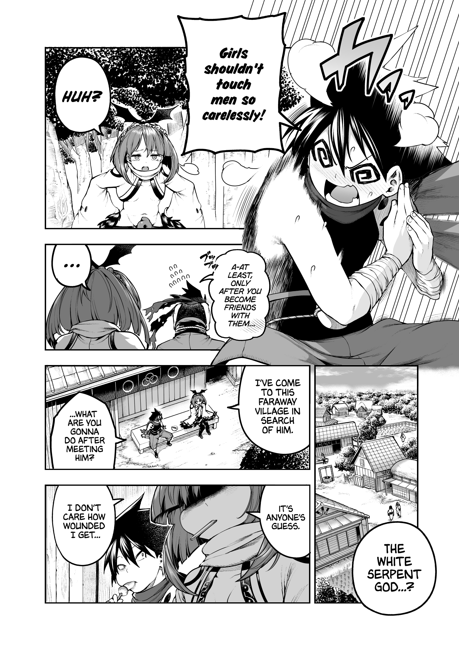 Read The Girl with Cursed Blood EN Manga Online