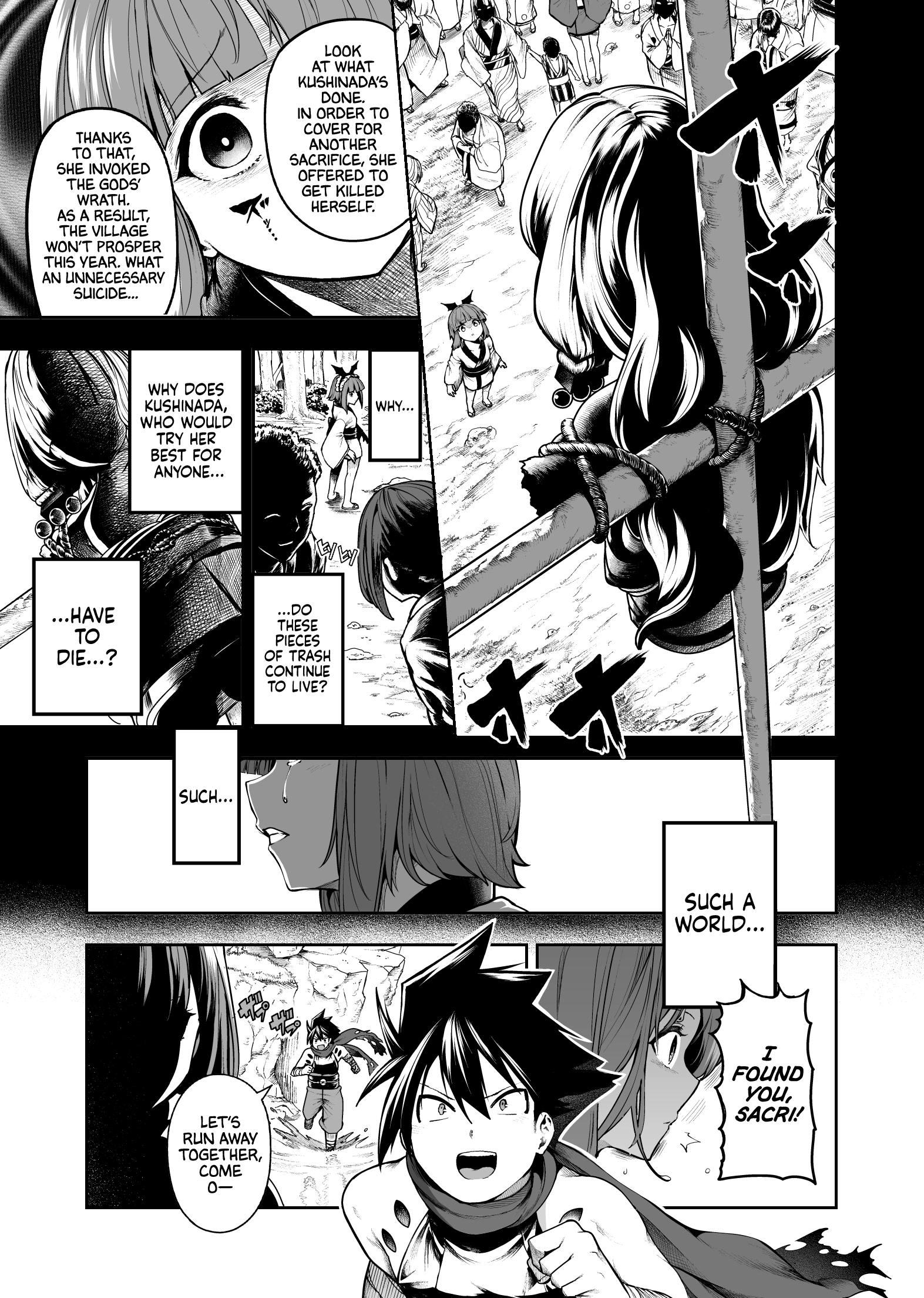 Read The Girl with Cursed Blood EN Manga Online
