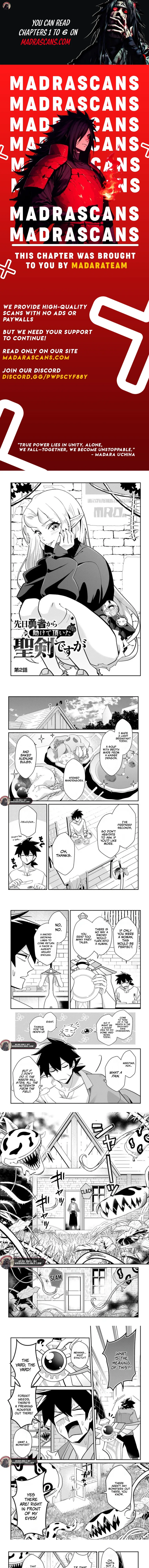 Read The Holy Sword That Was Helped by a Hero the Other Day EN Manga Online