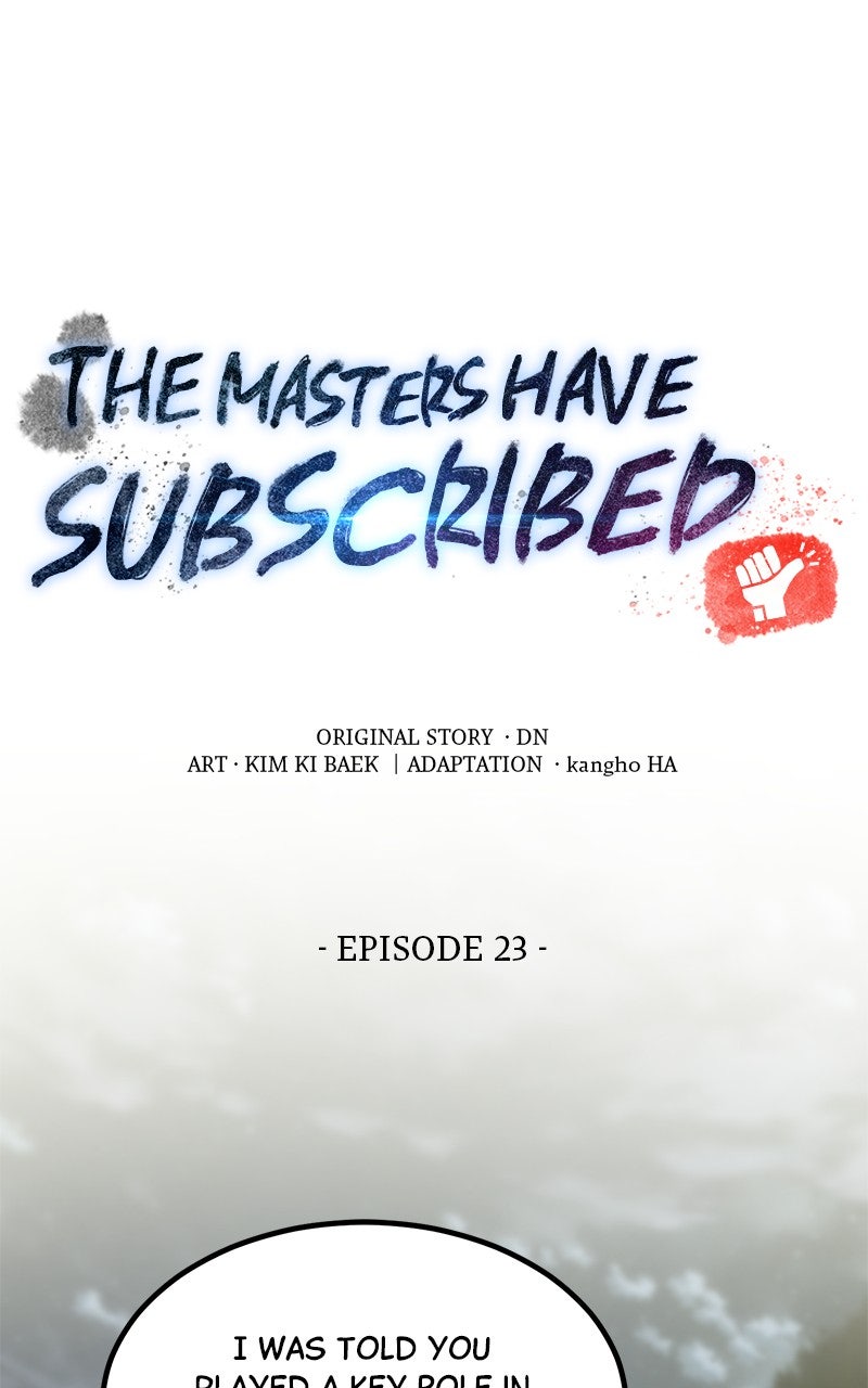 Read The Masters Have Subscribed En Manga Online