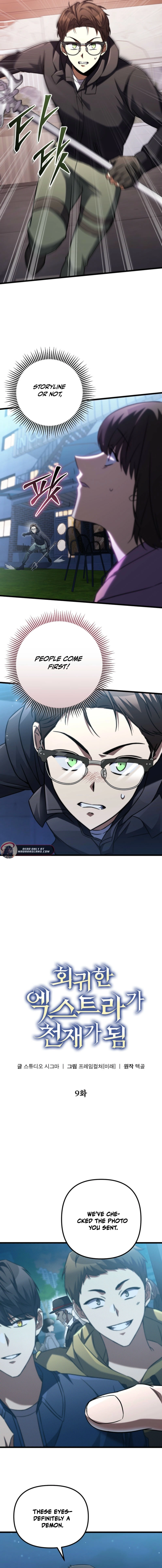 Read The Regressed Extra Becomes a Genius EN Manga Online