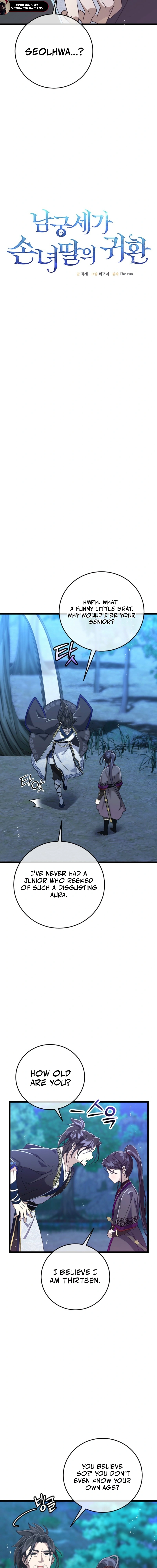 Read The Return of the Namgung Clan’s Grand daughter EN Manga Online