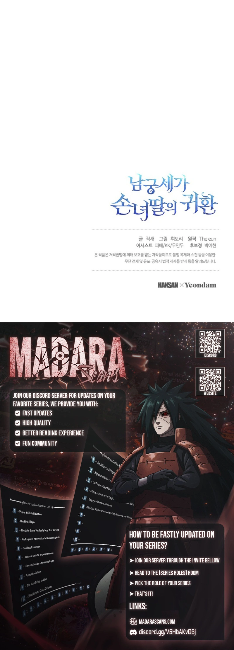 Read The Return of the Namgung Clan’s Grand daughter EN Manga Online
