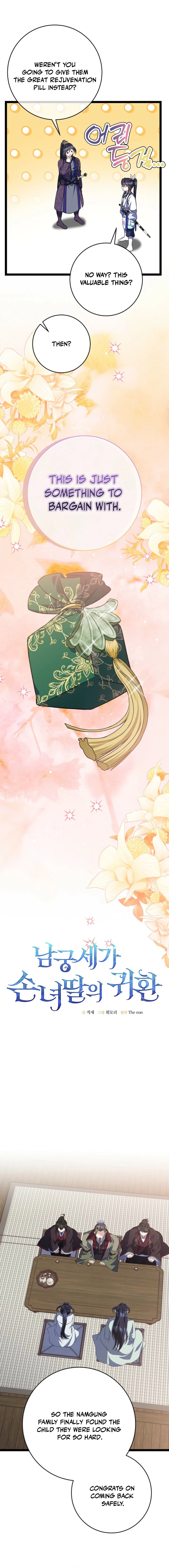 Read The Return of the Namgung Clan’s Grand daughter EN Manga Online