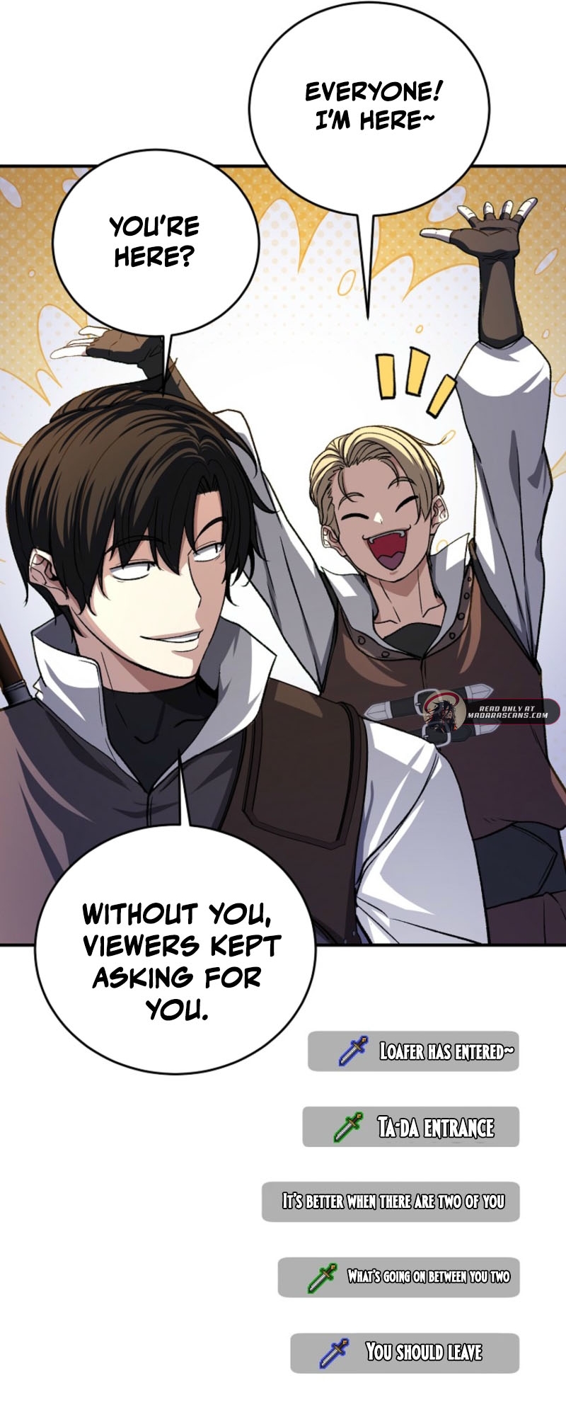 Read The Returnee’s Hidden Strategy Stream EN Manga Online