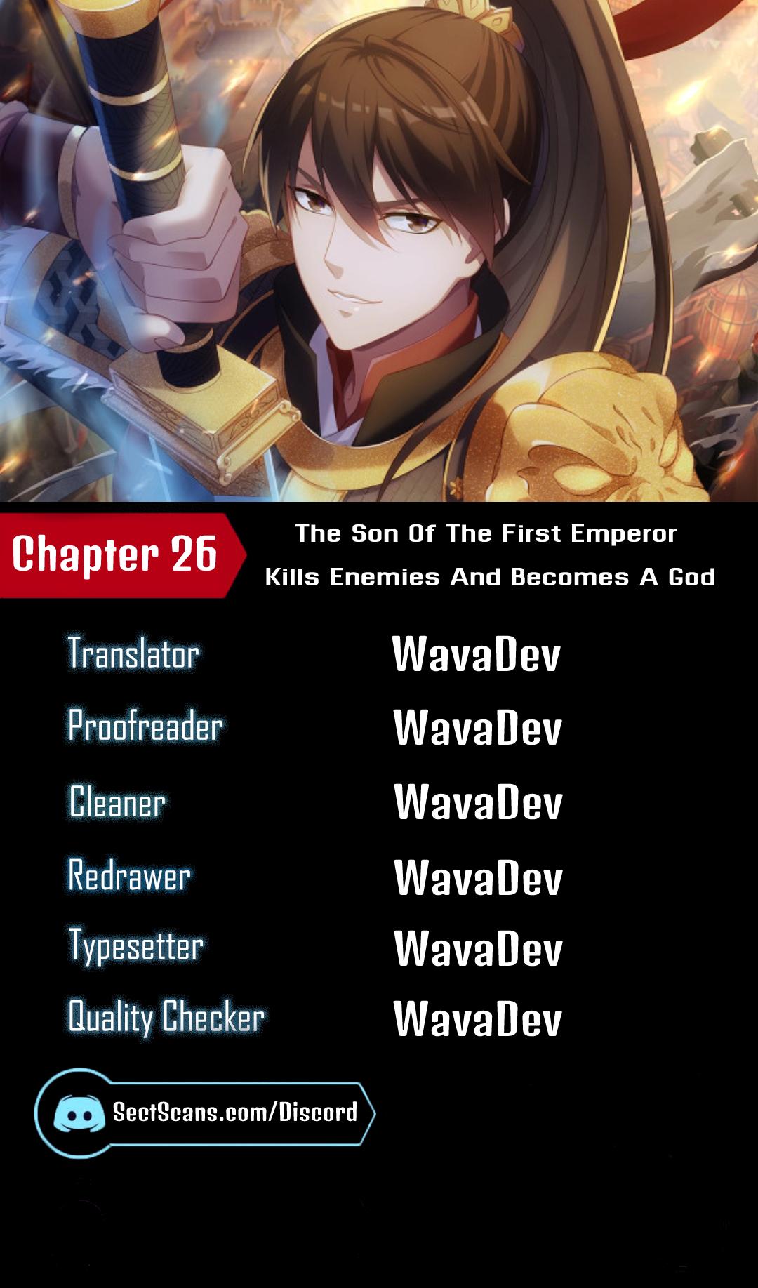 Read The Son of the First Emperor Kills Enemies and Becomes a God EN Manga Online