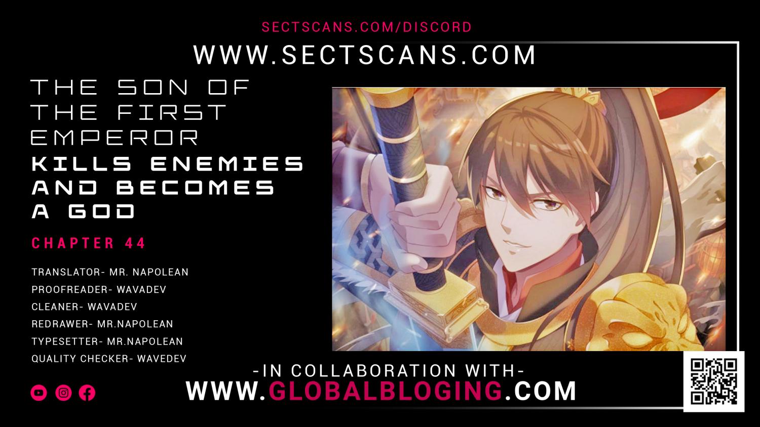 Read The Son of the First Emperor Kills Enemies and Becomes a God EN Manga Online