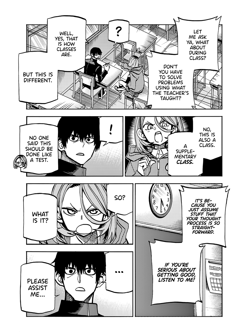 Read The Story Between a Dumb Prefect and a High School Girl with an Inappropriate Skirt Length EN Manga Online