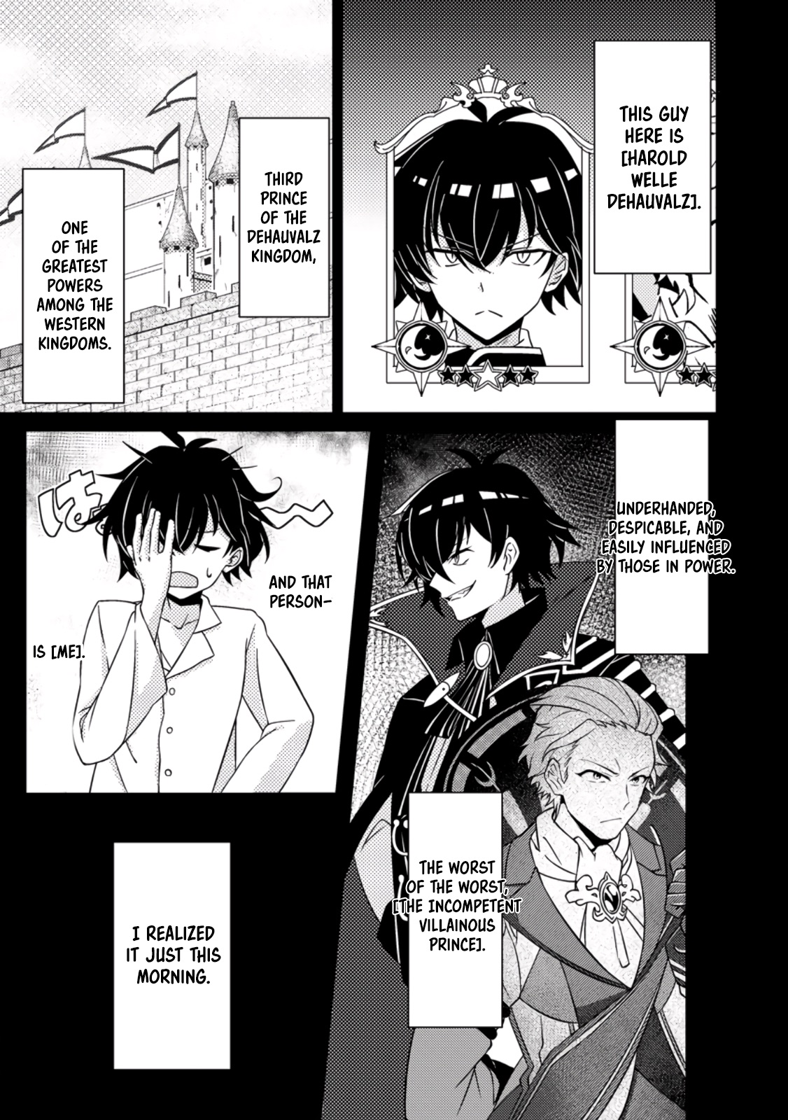 Read The Survival of an Incompetent Villainous Prince EN Manga Online