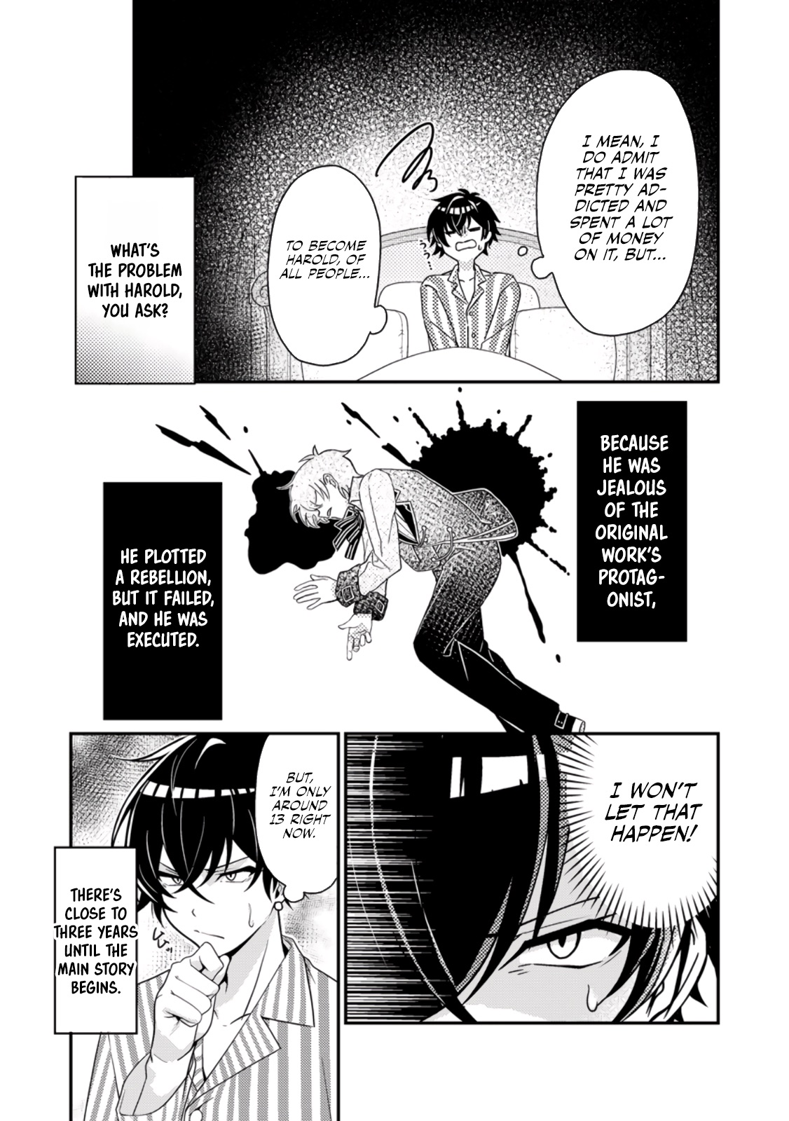 Read The Survival of an Incompetent Villainous Prince EN Manga Online
