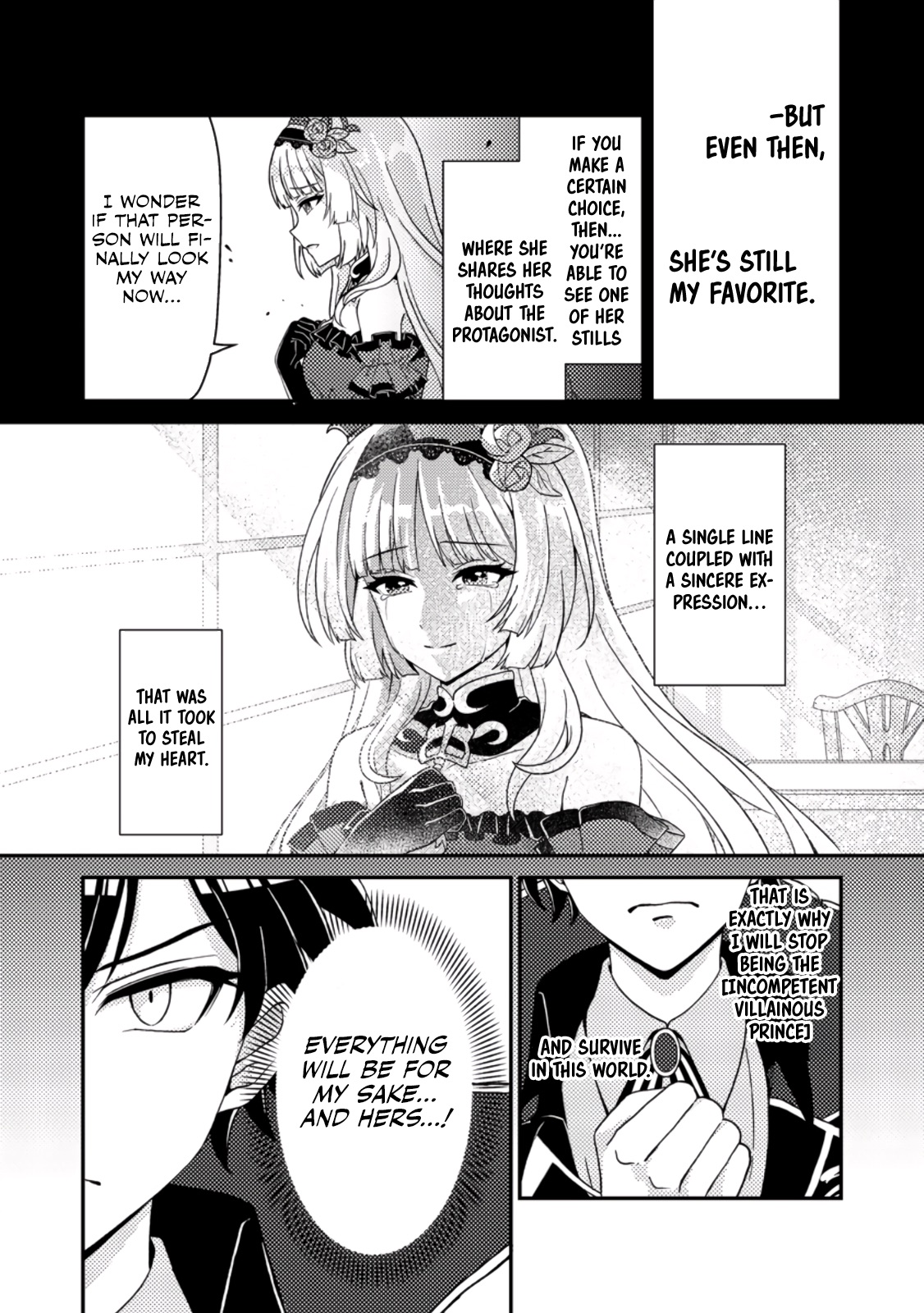 Read The Survival of an Incompetent Villainous Prince EN Manga Online