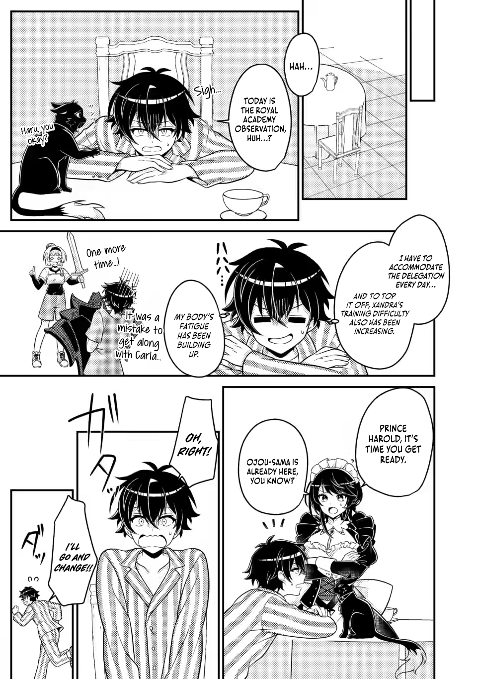 Read The Survival of an Incompetent Villainous Prince EN Manga Online