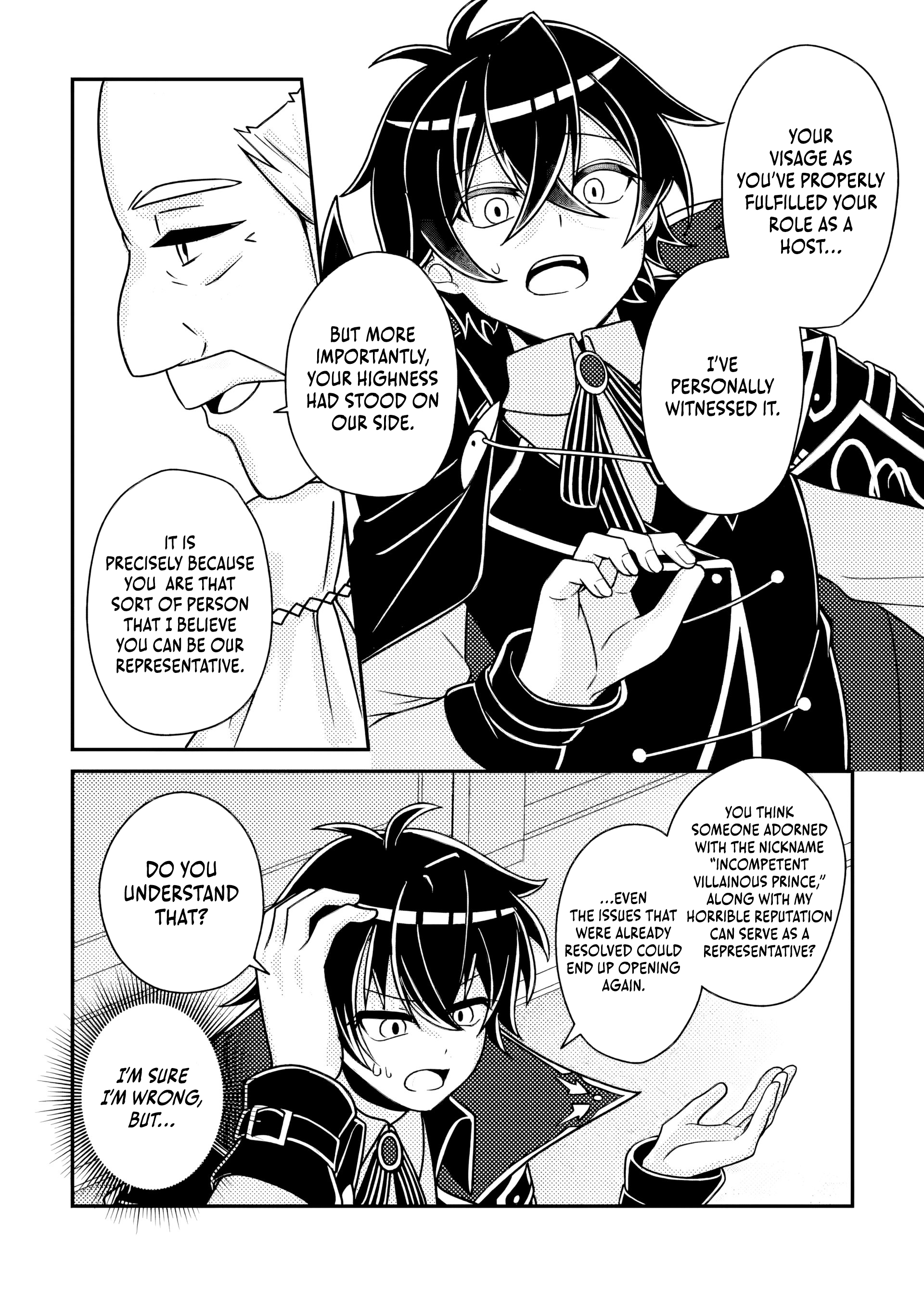 Read The Survival of an Incompetent Villainous Prince EN Manga Online