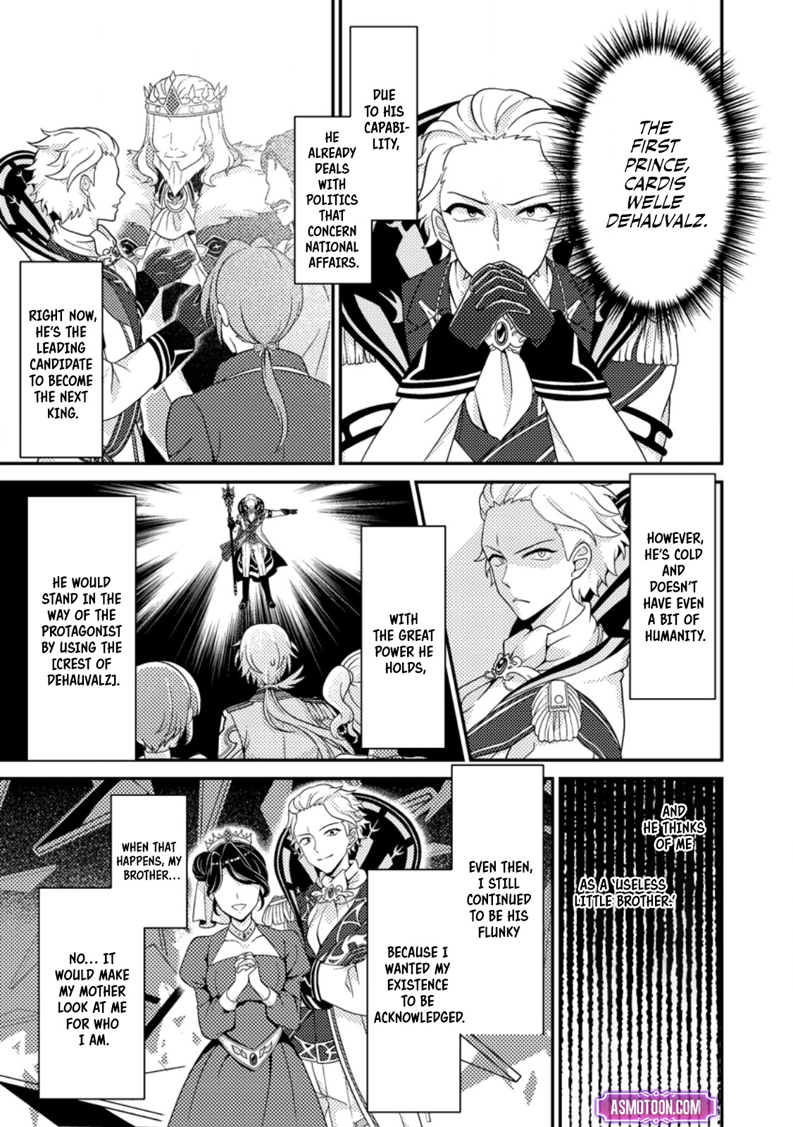 Read The Survival of an Incompetent Villainous Prince EN Manga Online