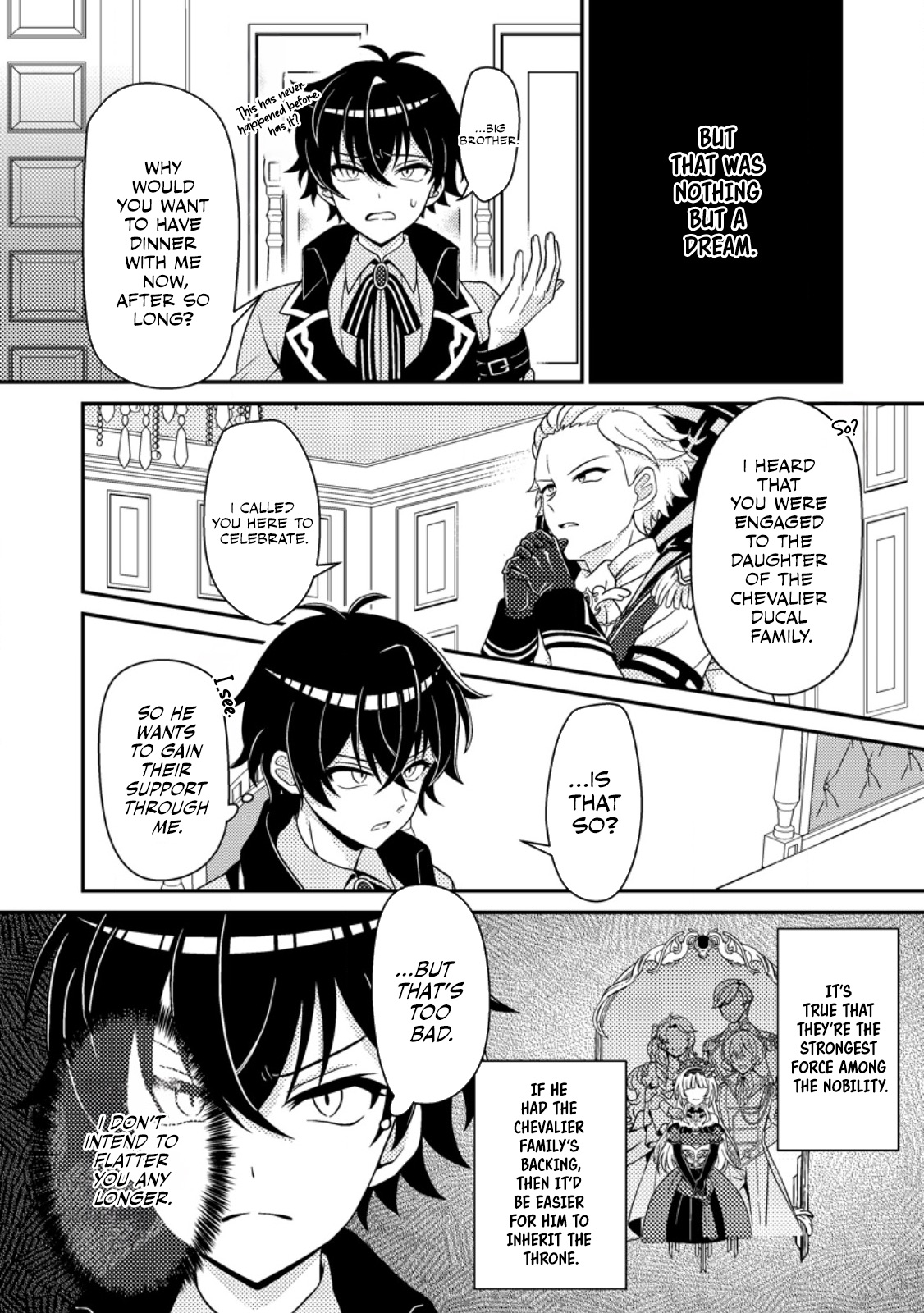 Read The Survival of an Incompetent Villainous Prince EN Manga Online