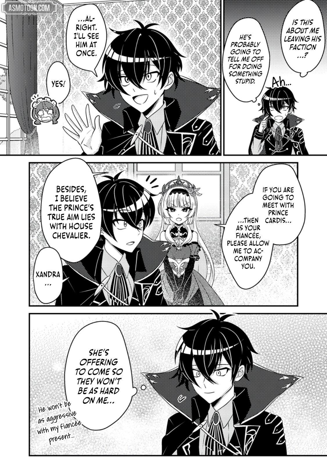 Read The Survival of an Incompetent Villainous Prince EN Manga Online