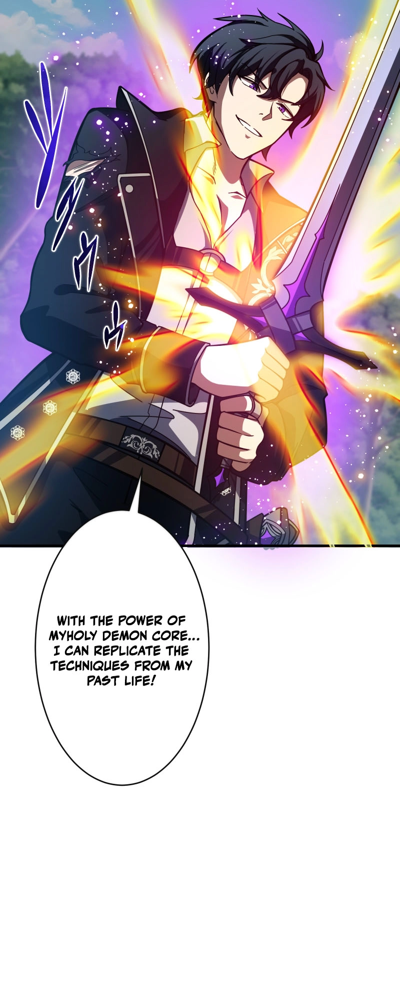 Read The Transcendent Holy Swordsman Regresses as the Youngest Son of a Magic Swordsman Family EN Manga Online