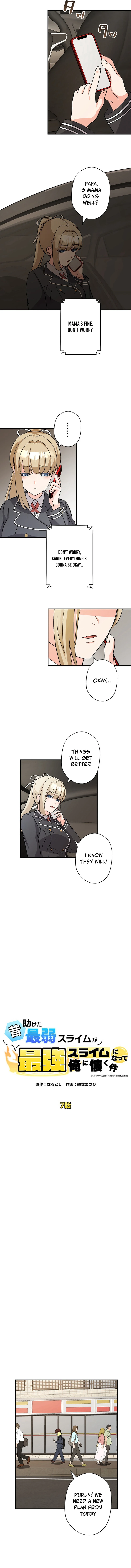 Read The Weakest Slime I Once Saved Became the Strongest and Now Won’t Leave My Side EN Manga Online