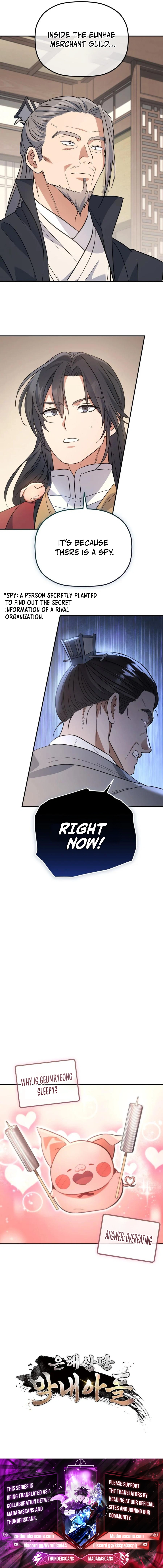 Read The Youngest Son of the Eunhae Merchant Group EN Manga Online