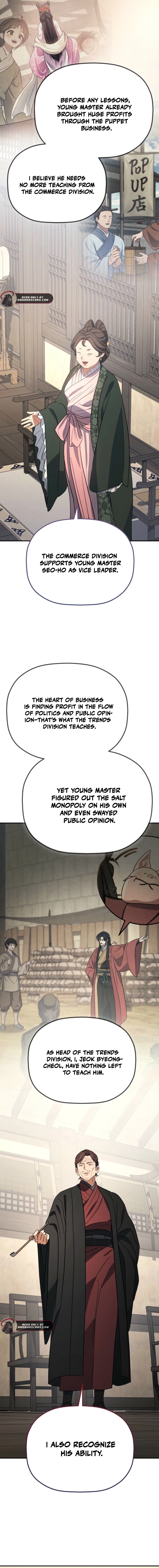Read The Youngest Son of the Eunhae Merchant Group EN Manga Online