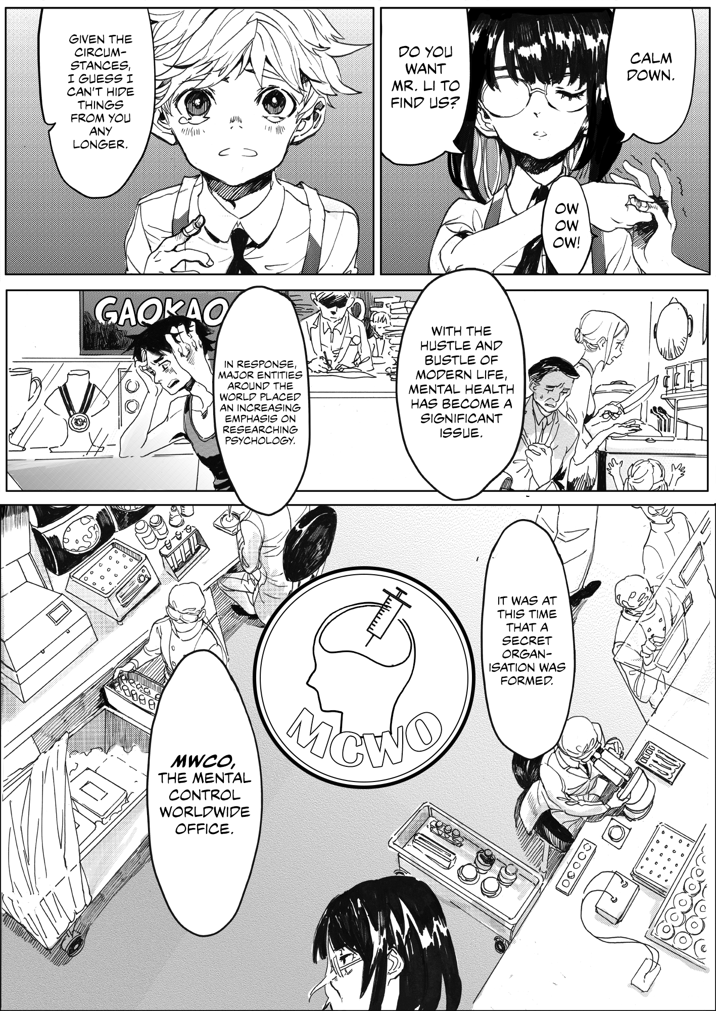 Read Thumbman and Mental Health Bunny EN Manga Online